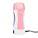 Belle Portable Electric Roll On Depilatory Hot Wax Warmer Heater Machine for Salon&Home Sundry Hair Removal -Pink(Wax Cartridge Excluded)