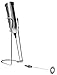 Ozeri Deluxe Milk Frother and 12 oz Frothing Pitcher in Stainless Steel, with Extra Whisk Attachment