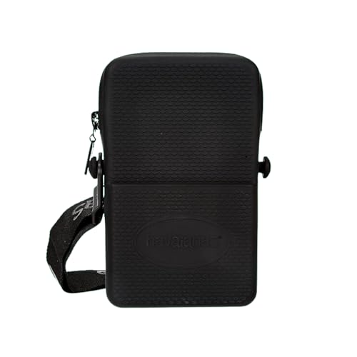 - Street Bag, Sac Pratique et Polyvalent, avec Bandoulière Ajustable de 1,20 m, Imperméable, Adultes Unisexe, Noir
