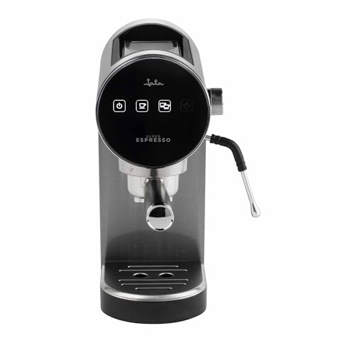 JECA2300 - Cafetera Express Manual 1360 W. Presión 20 Bares. Brazo Portafiltros con Doble Salida. Espresso. Vaporizador. Calientatazas. Depósito extraíble de 0,9 L