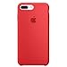 Anti-Drop iPhone 8 Plus / 7 Plus (5.5Inch) Liquid Silicone Gel Case, TOSHIELD Soft Microfiber Cloth Lining Cushion for iPhone 8 Plus and 7Plus (red-8)