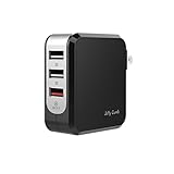 USB Wall Charger, Jelly Comb Quick Charge 3.0 Wall Charger 42W 3-Port USB Charger with Foldable Plug and Smart Identification Technology for Samsung Galaxy S8/S7/S6/Edge, LG G5/V20, HTC 10 and More