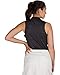 Three Sixty Six Women's Sleeveless Collarless Golf Polo Shirt - Dry Fit, Breathable, Compression Golf Tops