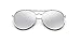 GAMT Polarized Aviator Sunglasses Round Mirrored Colored Lens for Women