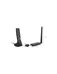 Asus (USB AC56)   Adaptador Wi Fi de doble correa inalámbrica AC1300 USB 3.0