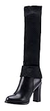 Laikakingdom-Surface-Knitting-Wool-Long-Boots-Women-High-Heels-Leather-Shoes7-BM-US-Black