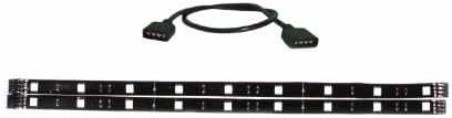 PPA International Marine &amp; RV 2 Pack LED Strips with 1-Feet Extension, Multi-color