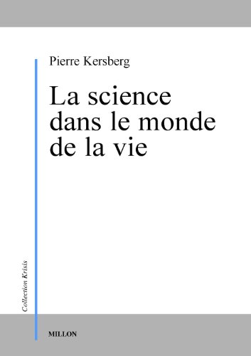 La  science dans le monde de la vie