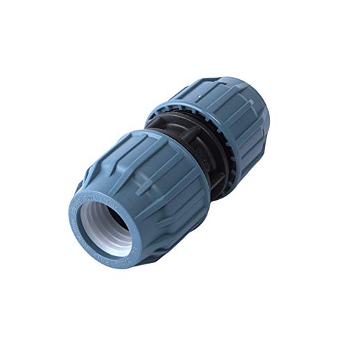 PE-Rohr Kupplung PP Verschraubung Fittinge 16 20 25 32 mm - DVGW (16 mm)