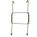 Xinlinke 10 Pcs 6 Inch Small Size Invisible Plate Wire Hanger Wall Holders with Protective Rubber Cover for 5