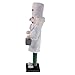 Clever Creations Doctor 15 Inch Traditional Wooden Nutcracker, Festive Christmas Décor for Shelves and Tables