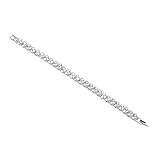 Rurah Women Fashion Roman Style Crystal Diamond Bangle Bracelets Elegant Charm Rhinestone Bracelets Gifts