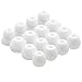 ALXCD Ear Tip for BeatsX in-Ear Headphone, 8 Pair SML & Double Flange Durable Soft Silicone Replacement Ear Bud Eartip, Fit for Beats by Dr. Dre BeatsX [8 Pair](White)