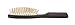 Pure Wood Hair Brush, All Hair Types, Tempered Ash Wood Handle, Rounded Wood Pins, Model TMW, Anti-Static, Made in Germany, Premium Quality Hairbrush, by Desert Breeze Distributing