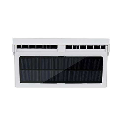856store Fans Cooling Solar Powered Car Vehicle Ventilation Exhaust Air Summer Cooling Fan Radiator