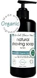 Herbal Choice Mari Shaving Soap m/w Organic For Him 200ml/ 6.8oz Pump