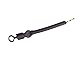 JL Sport 18pcs Carp Fishing Hair Rigs Braided Thread 8245 Curve Shank Hook Swivel Boilies Carp Rigs Carp Fishing Accessories Tackles