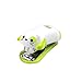 SToC Cute Cartoon Mini Desktop Stapler with Staples - White and Green Cat