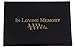 Funeral Guest Book - in Loving Memory Guest Book, Condolence Book, Memorial Guest Book, Celebration of Life Registration Book, Black with Gold Foil Print, 48 Pages 96 Sheets, 8.1 x 5.5 Inches