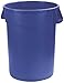 CFS 34101014 Bronco Round Waste Container Only, 10 Gallon, Blue