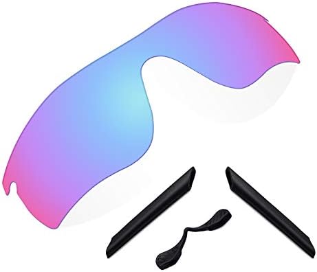 Premium Polarized Replacement Lenses & Rubber Kits Compatible with Oakley RadarLock Path OO9181 Sunglass