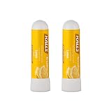 Halls Essential Oil Lemon Aromatherapy Inhaler with