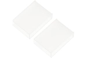 VILLFUL UV Quartz Glass Cuvette Cells 2pcs 50mm for Spectrophotometer Laboratory Use