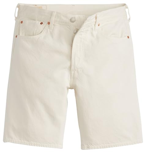 Levis Mens 501 Original Denim Shorts, Bright Smile LTWT Sh, 18