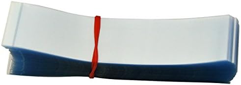 5" x 1 1/8" Perforated Shrink Wrap Bands Pack of 200 - Fits Cap Diameter 2 3/4" to 3" (Size Options) [Instructions Included]