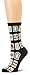 K. Bell Socks womens It's My Job! Novelty Casual crew socks, Mah Jong (Black), Medium US