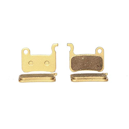 Autoway Bike Brake Pads for Shimano Sram Avid Bicycle Disc Brake B01S M315 M395 M415 M446 Saint ZEE SLX XT XTR M785 M810 M820 M985 Avid ELIXI E1 E3 E5 E7 E9 Pads Less Noise … (F-Shimano)
