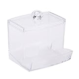 Frcolor Cotton Ball Swab Storage Case Cosmetics