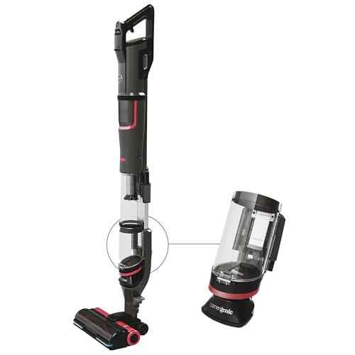 Hoover HFX Battery Vacuum Cleaner with LED Light, Vacuum Cleaner up to 120 m², Cordless Vacuum Cleaner with Corner Genie™ for Cleaning Corners and Edges, with Anti-Twist to Prevent Tangling of Sucked