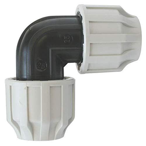 Somatherm 3722-32E Polyethylene Equal Elbow 32-Plastic, Grey