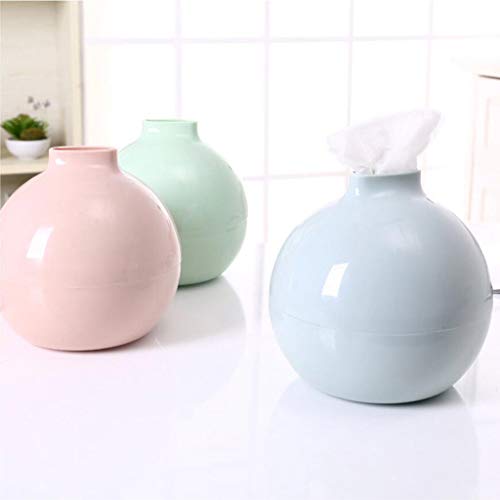 image for Prettyia Paper Facial Tissue Box Cover Holder for Bathroom Vanity Coun