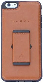 NEW! HandL iPhone 6/6S Plus Versatile One-Handed Case with Stand (Brown)