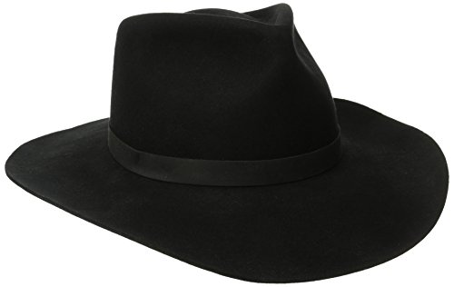 Kakadu Traders Australia Justin Wool Felt Hat, Black, X-Large