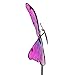 Exhart 4 Butterfly Garden Stakes, Durable Glass/Metal, Outdoor Décor, 1 Each Color, 4pc, 8