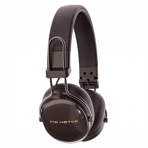 FIO MOTUS ANC Wireless On-Ear Headphones Dark Brown