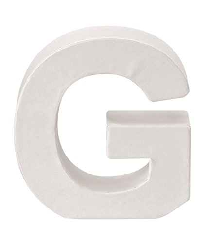 Glorex Cartón De Letra G Fsc Mix Color Blanco 10 X 10 X 3