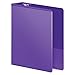 Wilson Jones Heavy Duty Round Ring View Binder with Extra Durable Hinge, 3 Inch, Customizable, Purple (W363-49-267)