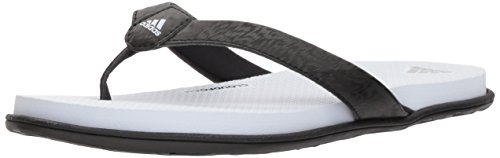 Adidas women s cloudfoam one y w flip-flop, core black/…