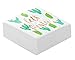 50 Pack Let’s Fiesta Taco Napkins for Party, Cinco De Mayo Party Decorations, Paper Margarita Napkins (5x5 In)