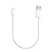 Anker 1ft / 0.3m Extra Short Tangle-Free Lightning to USB Cable with Ultra Compact Connector Head [Apple MFi Certified] for iPhone, iPod and iPad (White)