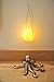 Azura Ciela Design Sky Cradle Cotton Moon Lamp Hanger for 3D Printing Moon Night Light Lunar Lamp Moon Light Lamps Mason Jar Lights & Storm Glass Macrame Hanger, White
