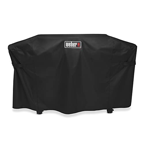 Weber 36" Premium Griddle Cover – Weather‑Resistant Polyester Cover with Fasten…