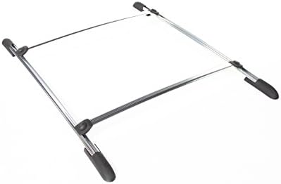 DynaSport DS5345-A Anodized 53" x 45" 75 lb Capacity Drill-in Installation Roof Rack Kit (Complete Ready-To-Install)