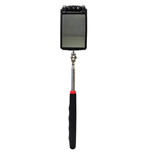 Telescopic Inspection Mirror ，Telescopic lamp Inspection Mirror, 360 Rotating lamp Inspection Mirror, Mechanics Mirror, Inspection Mirror, car Inspection Mirror - Thumbnail 4
