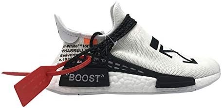 Stockyeezyv2 Luxury White Most Hottest Chuck Canvas Sneaker X Pharrell X NMD Human Race Trail OW (Men EUR43,US9.5)