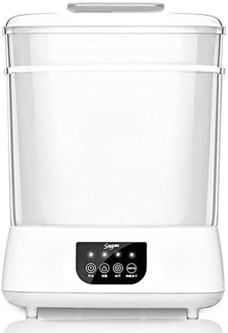 Baby Bottle Sterilizer,6-Bottle Sterilizing Chamber with Drying, 2-in-1 Modular Electric Dryer Machine, Milk Warmer with Large Capacity, Sterilizes in 10 Minutes